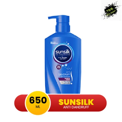 Sunsilk Anti-Dandruff Solution Shampoo (Blue) 650ml