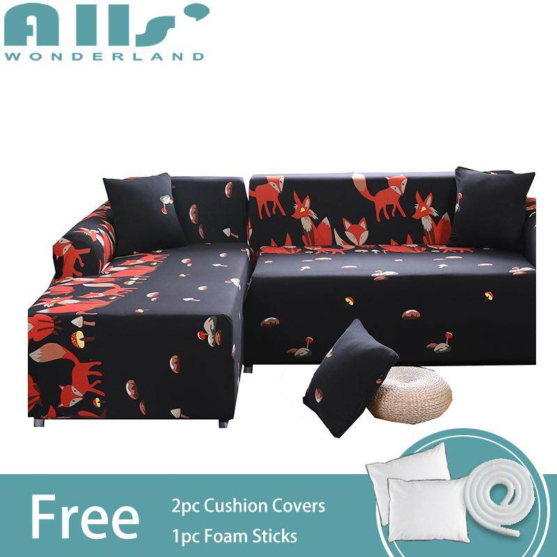 Slipcovers For Slipcover S Brands Review In Sofa Cover 2pcs Cartoon Animal Pattern Elastic For L Shape