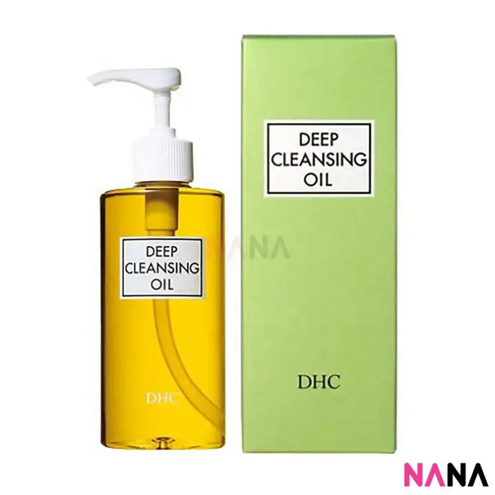 dhc deep cleansing oil facial cleanser