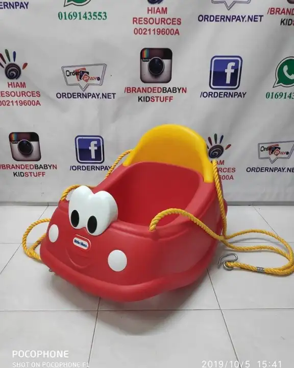 little tikes coupe swing