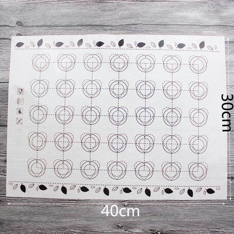 40X30Cm/29X26Cm Silicone Baking Mat Fondant Bakeware Macaron Oven Baking Tools For Cakes Pastry Tools Sheet Dough Roll Mats Pad