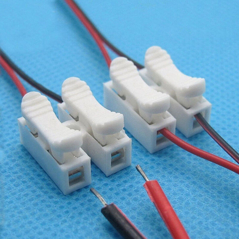 💖Best Buyle 30 Pcs Electrical Cable Connectors Quick Splice Lock Wire Terminals Self Locking