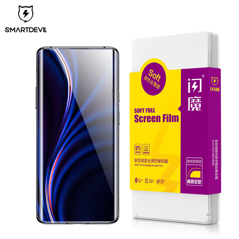 Smartdevil bảo vệ màn hình cho OnePlus 13 Oneplus 12 12R Oneplus 11 Oneplus Ace 3 Pro Ace 2 Pro Oneplus 10 Pro 9 Pro Oneplus 8 Pro Oneplus 7 Pro/7t PRO bảo hiểm đầy đủ miếng dán film mềm