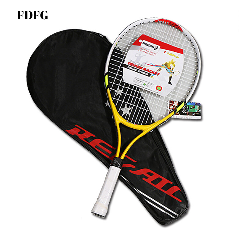 Bảng giá Fdfg Trẻ Em Junior Trẻ Em Thể Thao Tennis Hợp Kim Nhôm PU Tay Cầm Vợt Tennis