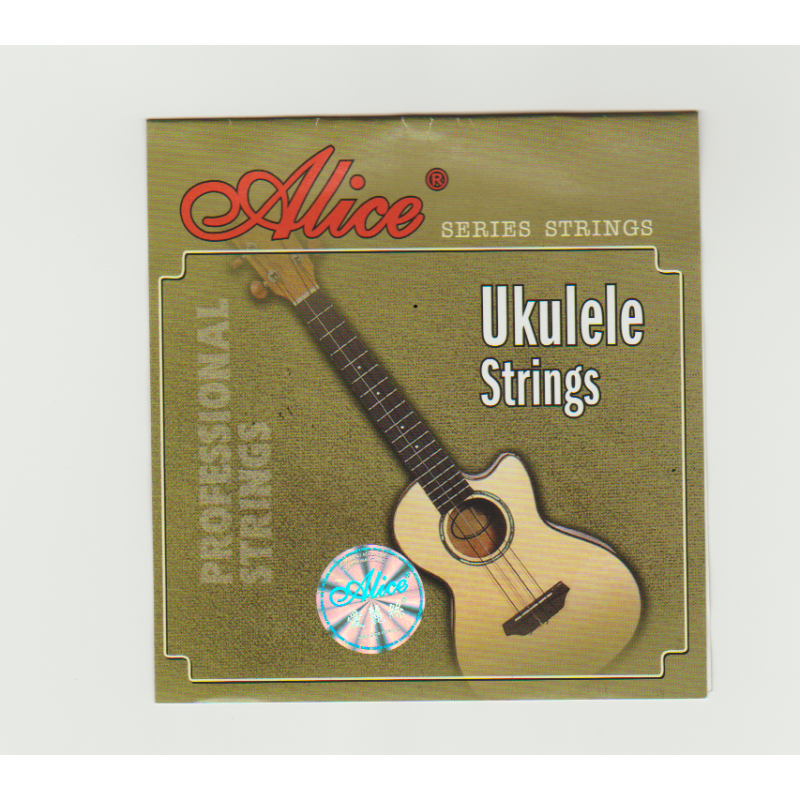 Alice Ukulele String Set (Black Nylon) Professional Strings Malaysia