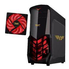 Armaggeddon Vulcan V1x Gaming PC Chassis(Black) bundle Scarlet Blade (Red LED) Malaysia