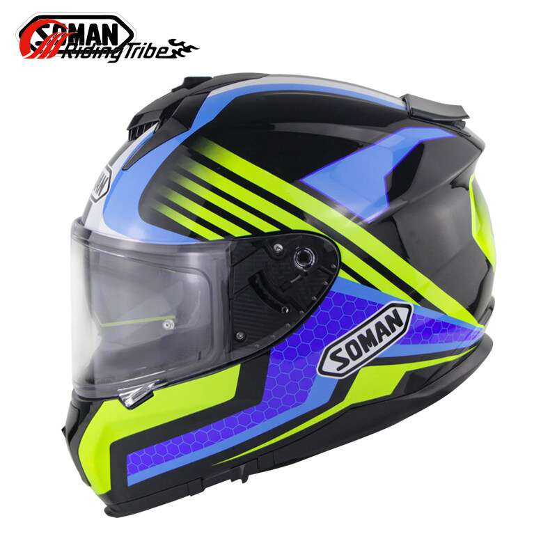 Riding Tribe Motorcycle Helmet with Visor Full Face Capacete Motor