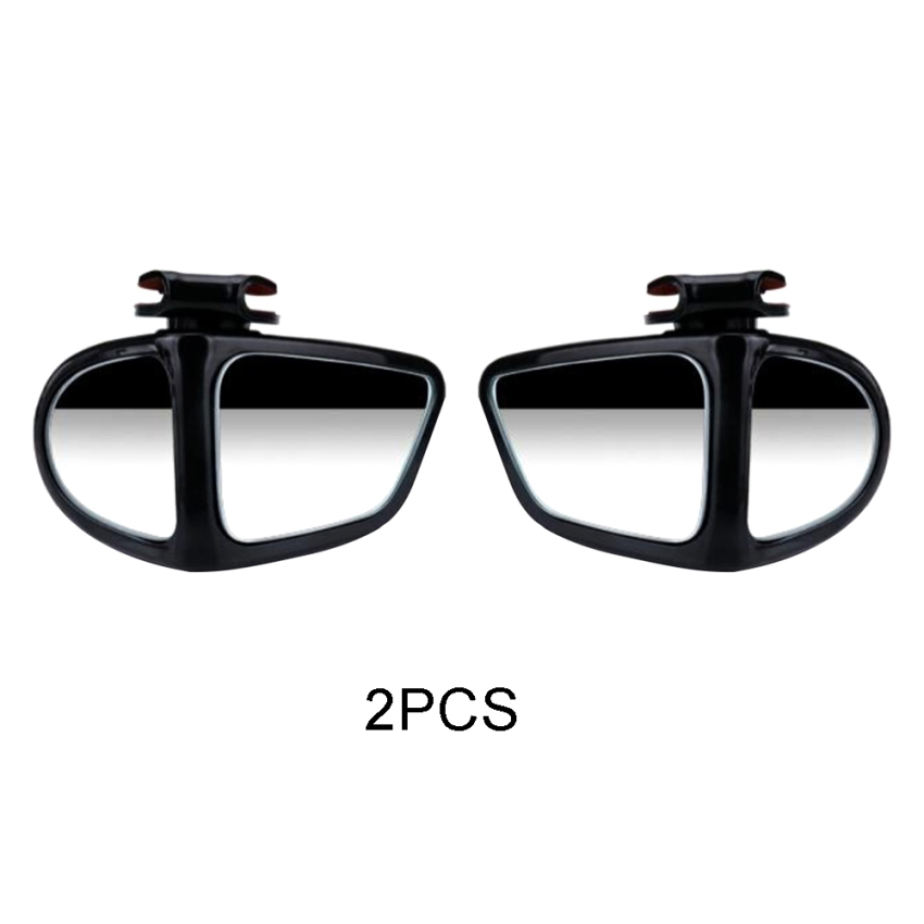 Gương chiếu hậu ô tô độ phân giải cao 36 độ 2 góc rộng có thể xoay và điều chỉnh được gương đỗ xe -INTL