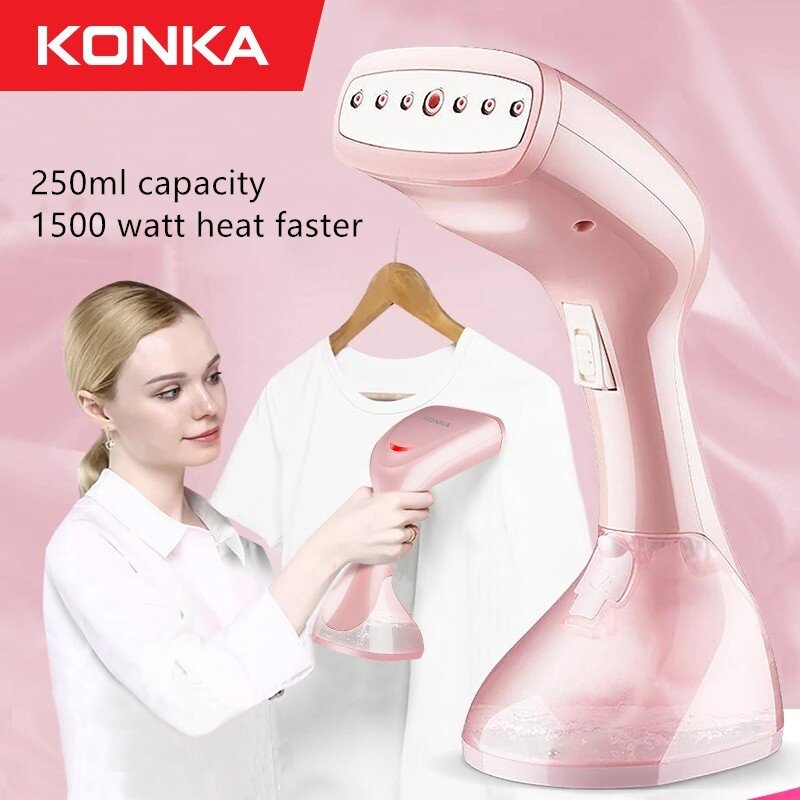 KONKA Portable Steam Iron Handheld Garment KZG418B Lazada