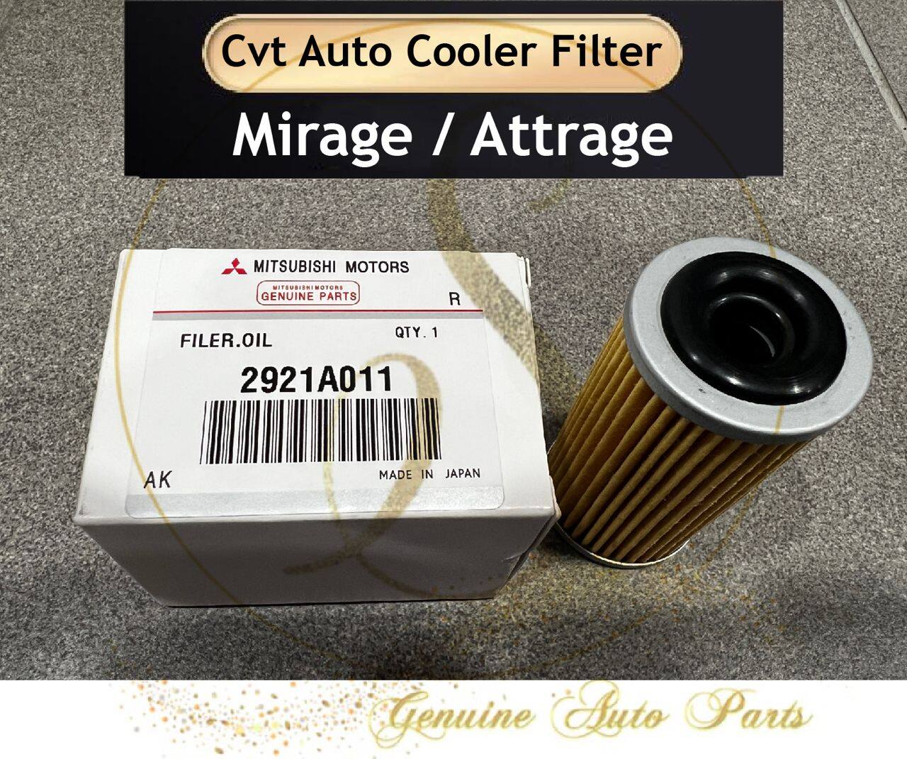 (100 ORIGINAL) MITSUBISHI MIRAGE ATTRAGE AUTO CVT COOLER FILTER