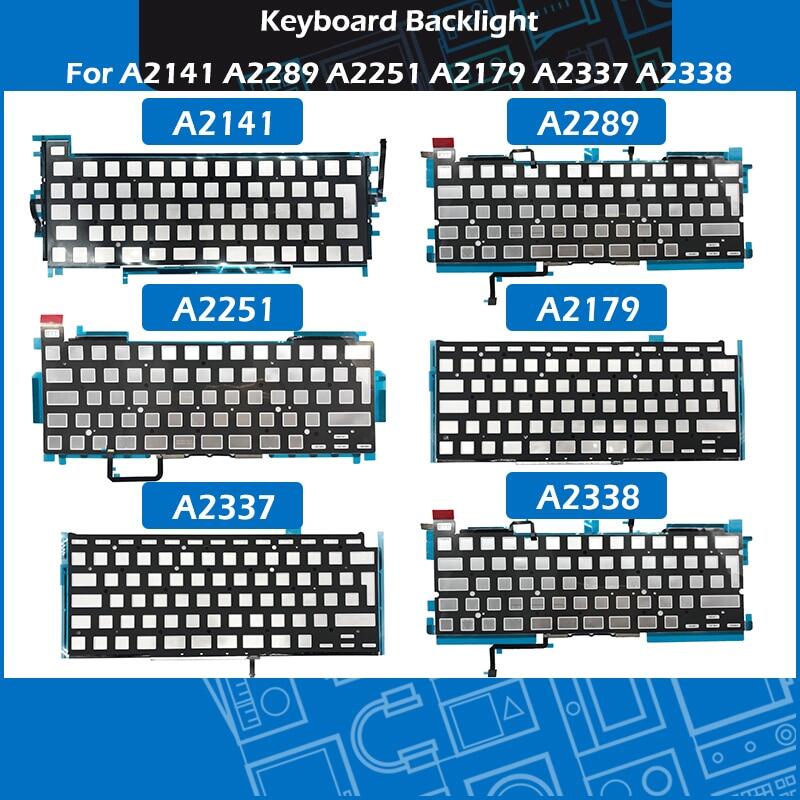 2019 2020 Year Laptop Keyboard Backlit Sheet A2141 A2289 A2251 A2179 A2337