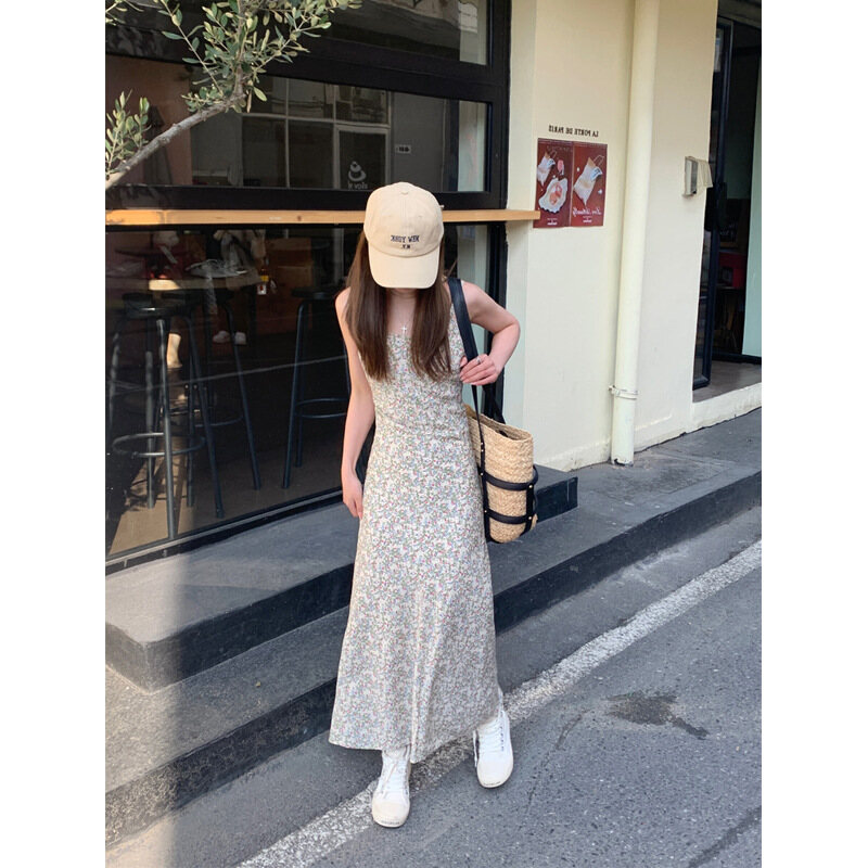 Đầm nữ váy hoa dáng ôm mùa hè