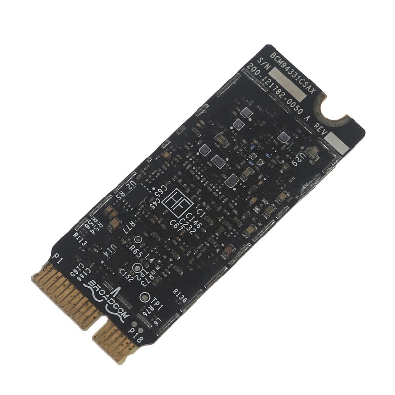 Apple-retina macbook-pro a1398 a1425 a1502 mc975 mc976 wifi bluetooth-compatible 4.0 airport wireless card bcm94331csax