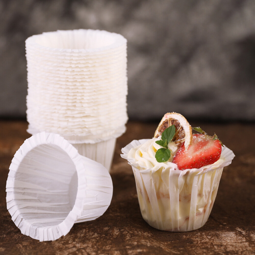 30pcs/set Cak Decorating Wrapper Baking Tray Case Party Cake Paper Cup Wedding Paper Oilproof Paper Cup Cupcake