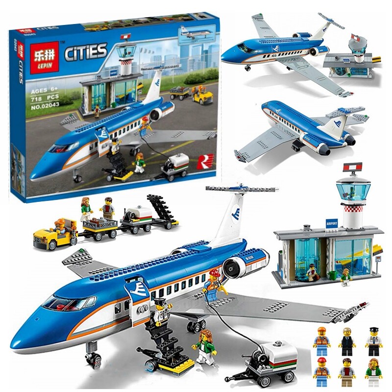 lego city airplane 60104