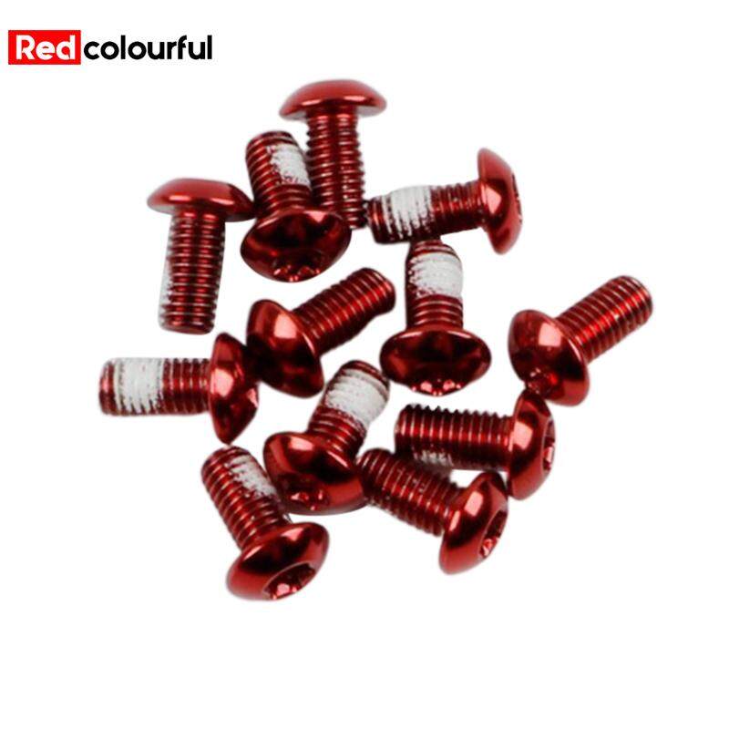 Disc Screw Brake Bolts Part Components 12PCS Bike Bicycle Torx M5x10mm Rotor