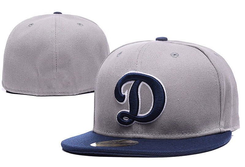 🧢🧢 [La Los Angeles Dodgers] Closed Sun Protection Sun Hat Couple Sun Hat Embroidered Hat Full Closure Baseball Cap