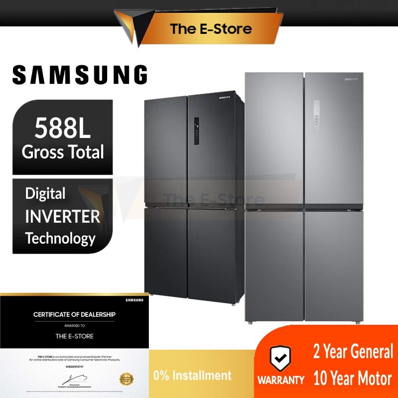 samsung 4 door fridge rf48a4000b4 me