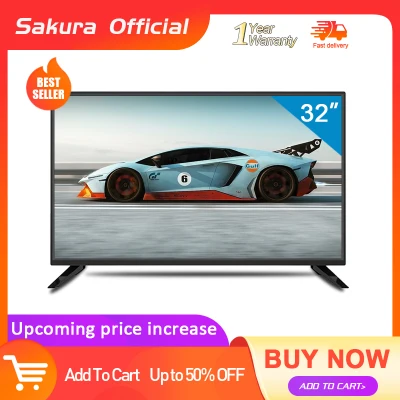 tv 32inchi Sakura TV digital LED TV HD TV multi-function display Sakura LED TV HD TV multi-function display