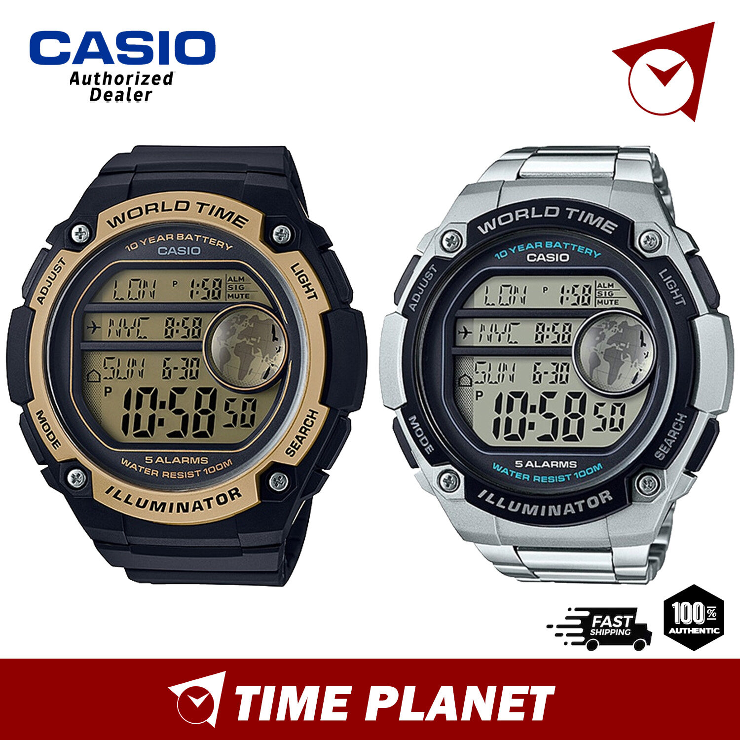 Official Warranty] Casio Youth Series Digital Men Watch AE-3000W