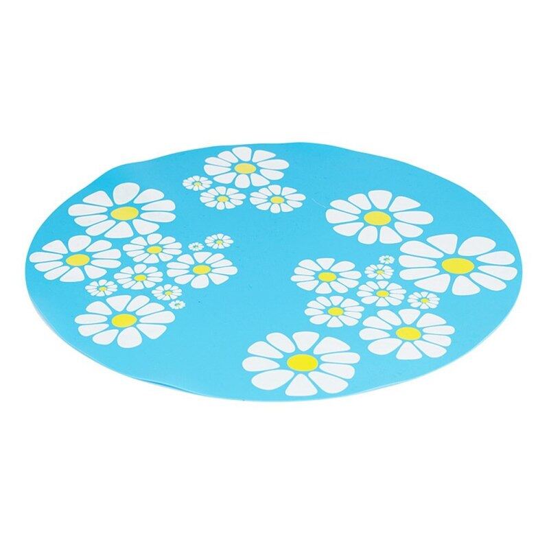 Dụng Cụ Lấy Nước Cho Thú Cưng Đệm Silicone Chống Trượt Đài Phun Nước Uống Placemat Cho Chó Puppy Cat Ăn Dễ Thương Phi Skid Trung Chuyển
