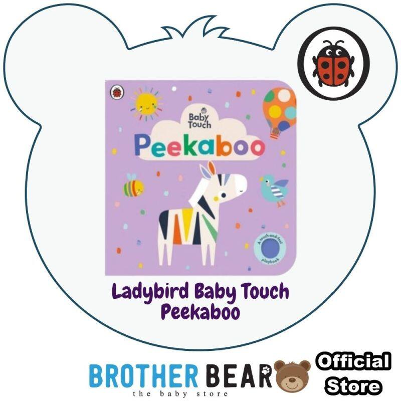 Ladybird Baby Touch Board Book - Playbook / Rainbow [Suitable for 1 Year and Above] - Hard Cover - Authentic Malaysia