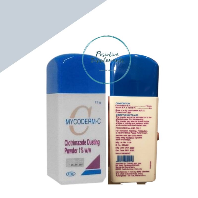 CLOTRIMAZOLE DUSTING POWDER BEDAK ANTIFUNGAL/ANTIBACTERIAL CANDID