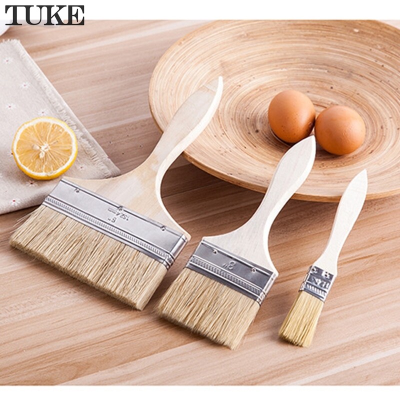 1Pcs Basting Pastry Brush Oil Brushes For Cake Bread Butter Baking Tools Safety BBQ Barbeque Brush