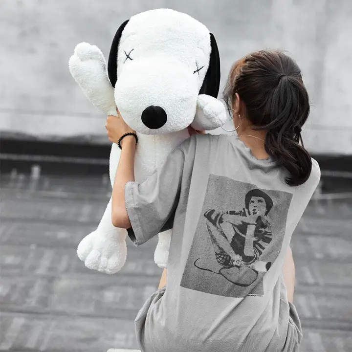snoopy valentine's day plush