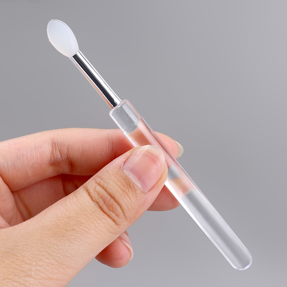 Bộ Cọ Môi Silicon Cọ Trang Điểm Môi Mini Cầm Tay Cọ Đắp Mặt Nạ Môi Mềm Có Thể Tái Sử Dụng Dụng Cụ Trang Điểm