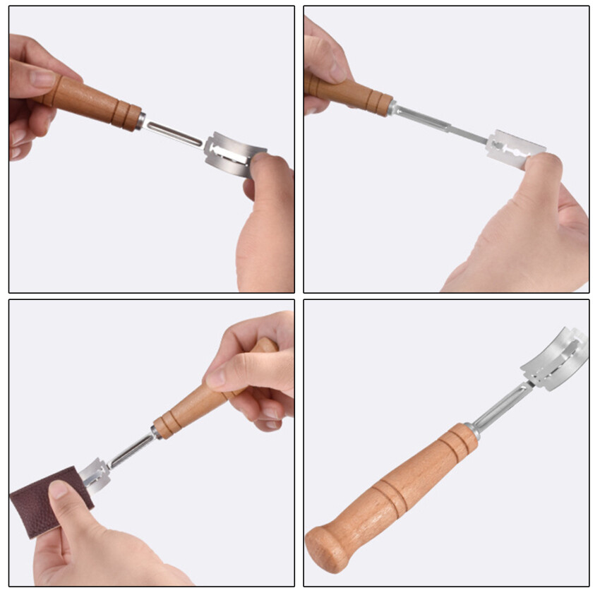 Bánh Mì Arc Cong Cutter Thợ Làm Bánh Cutter Slashing Công Cụ Bánh Mì Bột Chấm Điểm Lưỡi Công Cụ Làm Dao Cạo Cutter Cong Cutter
