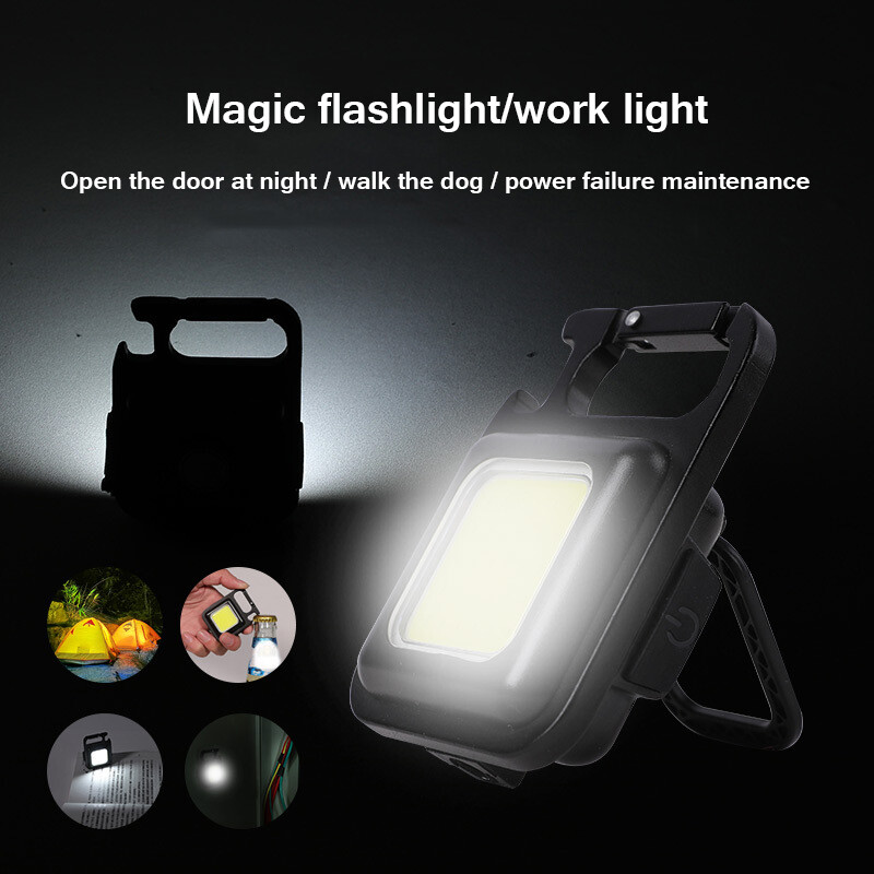 Đèn Pin LED Sạc X-TIGER Đèn Mini Đèn Pin Bỏ Túi Cầm Tay Đèn Chìa Khóa Sạc USB Đèn Nhỏ Cắm Trại Ngoài Trời