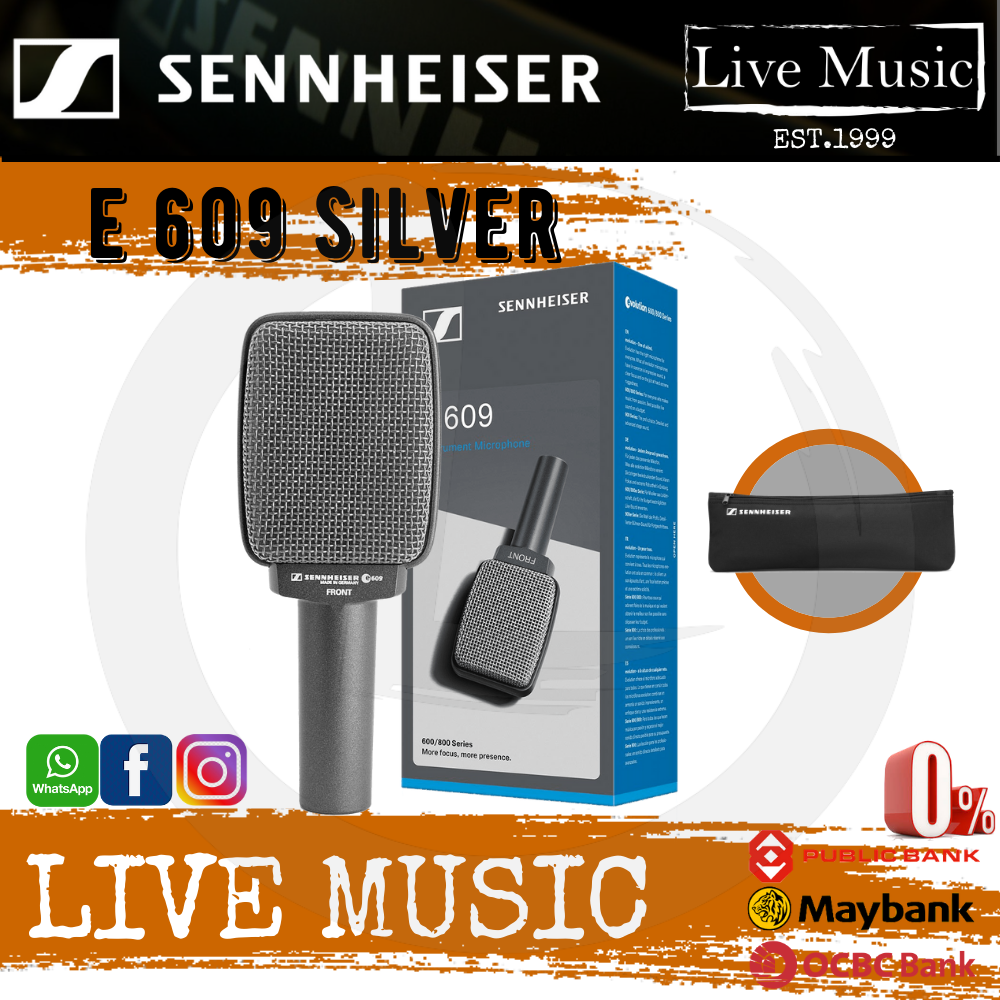 Sennheiser E 609 Silver Dynamic 