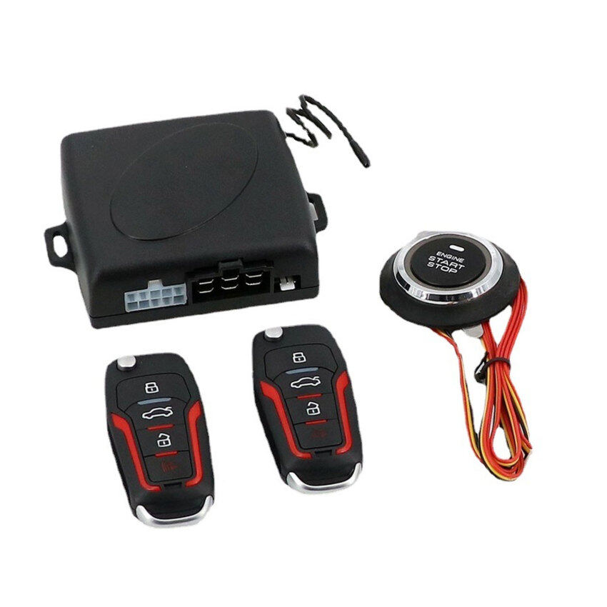Universal Car Remote Start Stop Kit Control Open Alarm Engine Trunk Keyless Car Gnition