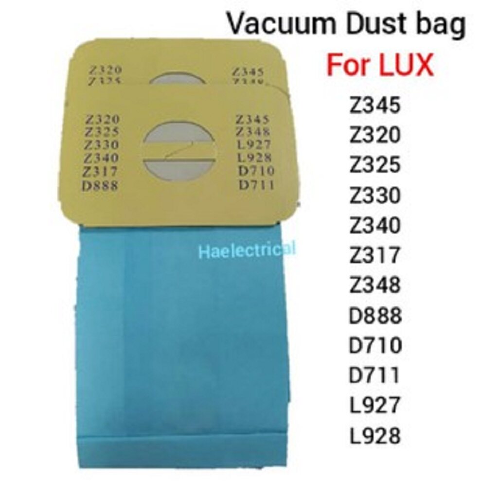 Lux vacuum cleaner dust on sale bag