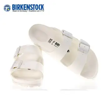 eva white birkenstocks