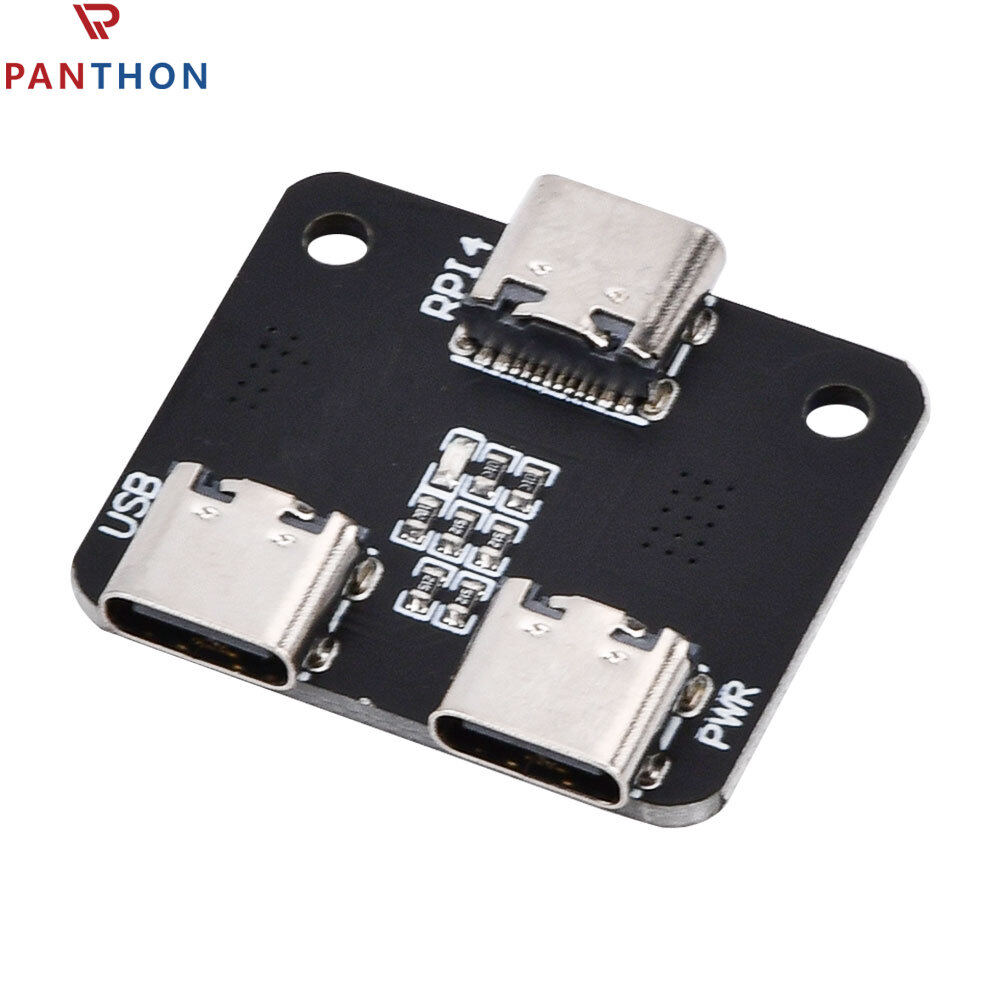 PANTHON Type-C Port Power distributor module Power Supply Board for Raspberry Pi 4 Power Supply Module