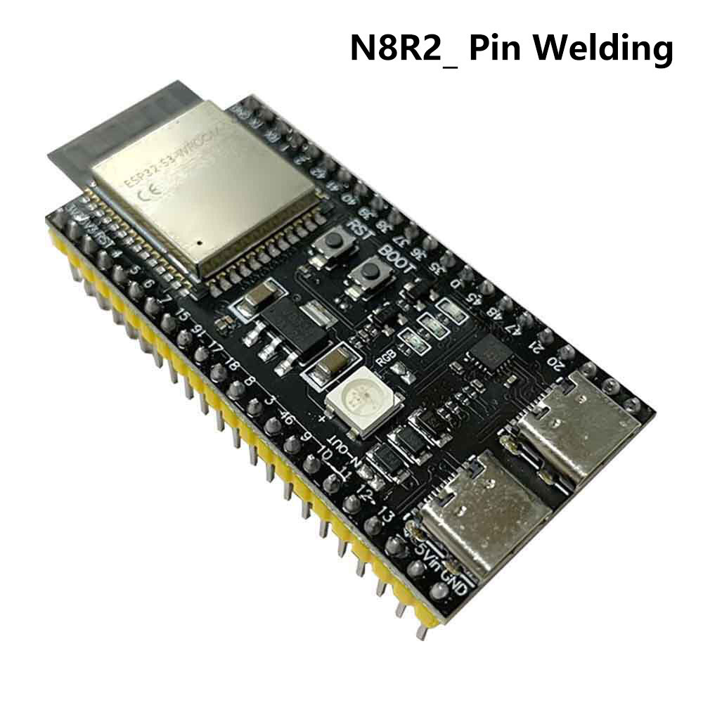 FocusAi Esp32 ESP32-S3 Wifi Bluetooth Internet của sự vật Dual Type-C bảng mạch phát triển bảng mạch nhân ESP32-S3-DevKit C n8r2