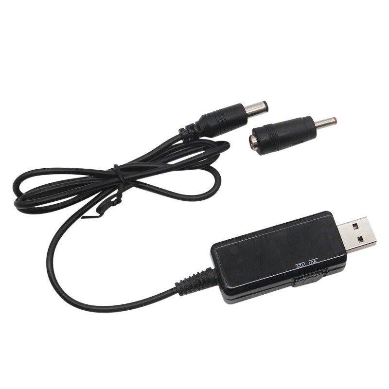 Cáp Chuyển Đổi USB Sang DC Boost 5V Sang 9V 12V Điện Áp Có Thể Điều Chỉnh Volt Hiển Thị Led Biến Áp Bộ Điều Chỉnh Nguồn DC Có Dây Chuyển Đổi