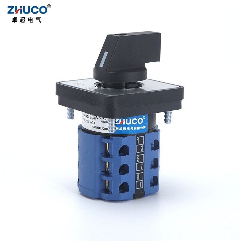 ZHUCO SZW26/LW26-20 20A 660V 64X64มม.48X48 Mm Panel Mount 3เสา12สกรู ...
