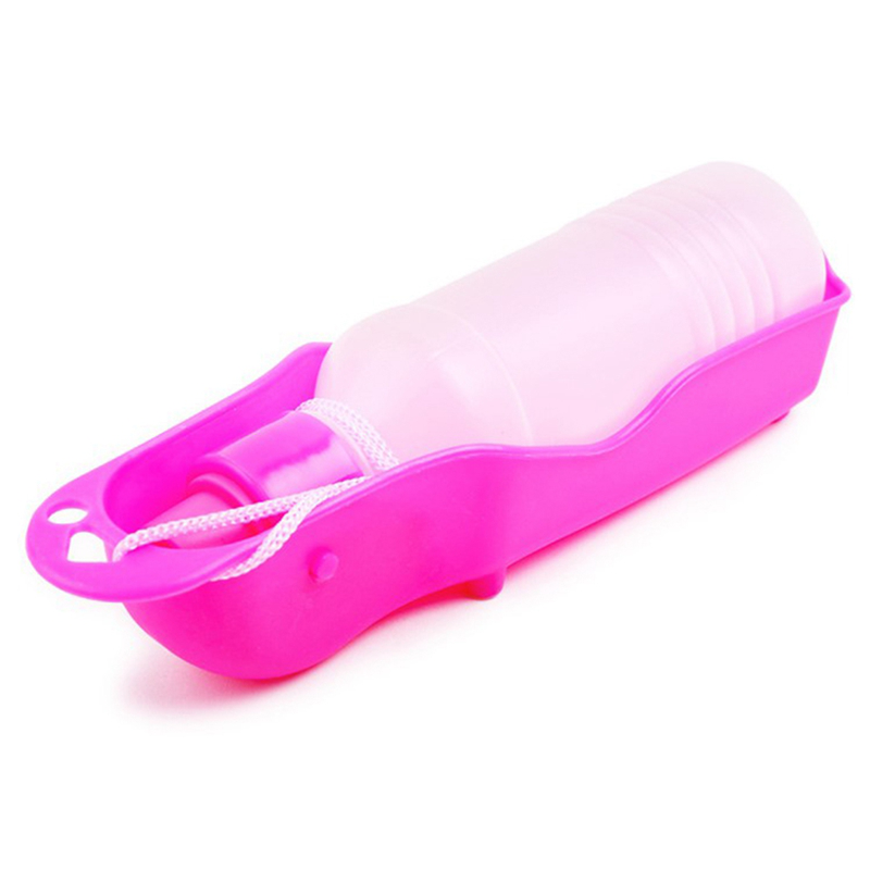 Chai Nước Du Lịch Pet-Pro 500Ml Có Đai Kẹp Chó Mèo Màu Ngẫu Nhiên