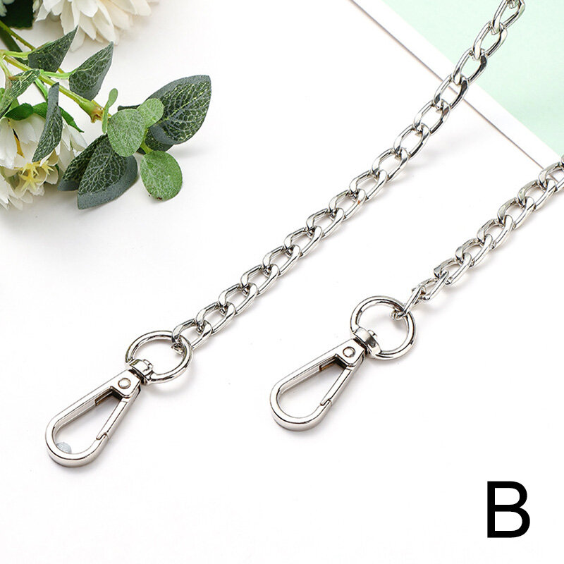 Letian's 1PC Handbag Belts Strap Bags DIY Handles Metal Chain strap Bag Accessories 40/90cm/120/150cm DIY Bag Straps Detachable Women