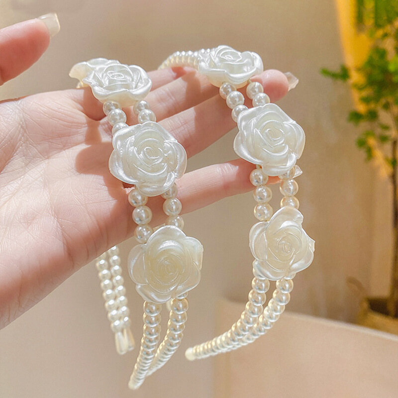 Cài tóc đính ngọc trai phong cách cổ điển-INTL