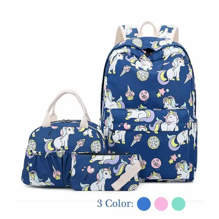 lunch box and backpack set