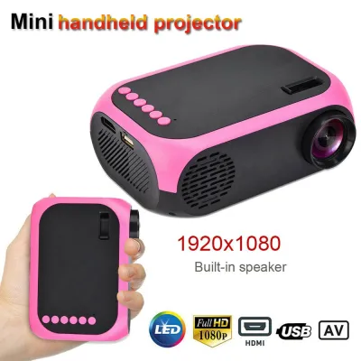 READY STOCK NEW BLJ-111 LED Projector Mini Portable Handheld Projector HD 1080P Home Theater HDMI/USB