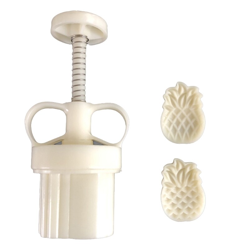 Khuôn Bánh Trung Thu Dứa, Khuôn Bánh Quy 25/125G Máy Cắt Phụ Kiện Nướng Thực Phẩm Áp Lực Tay, Lễ Hội Trung Thu