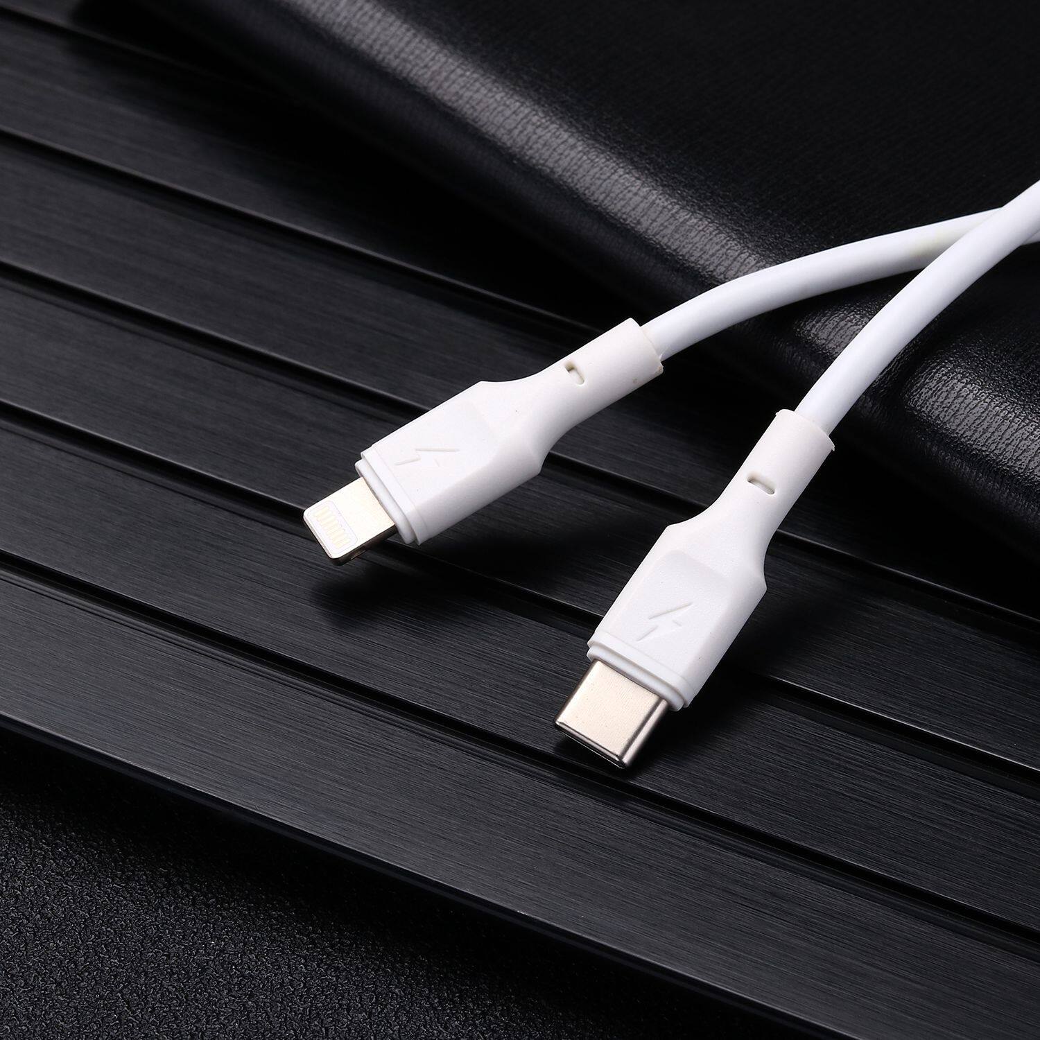 [Songful] Loại-C để sét 12W PD sạc nhanh tương thích với sạc Iphone cáp dây cáp đồng bộ
