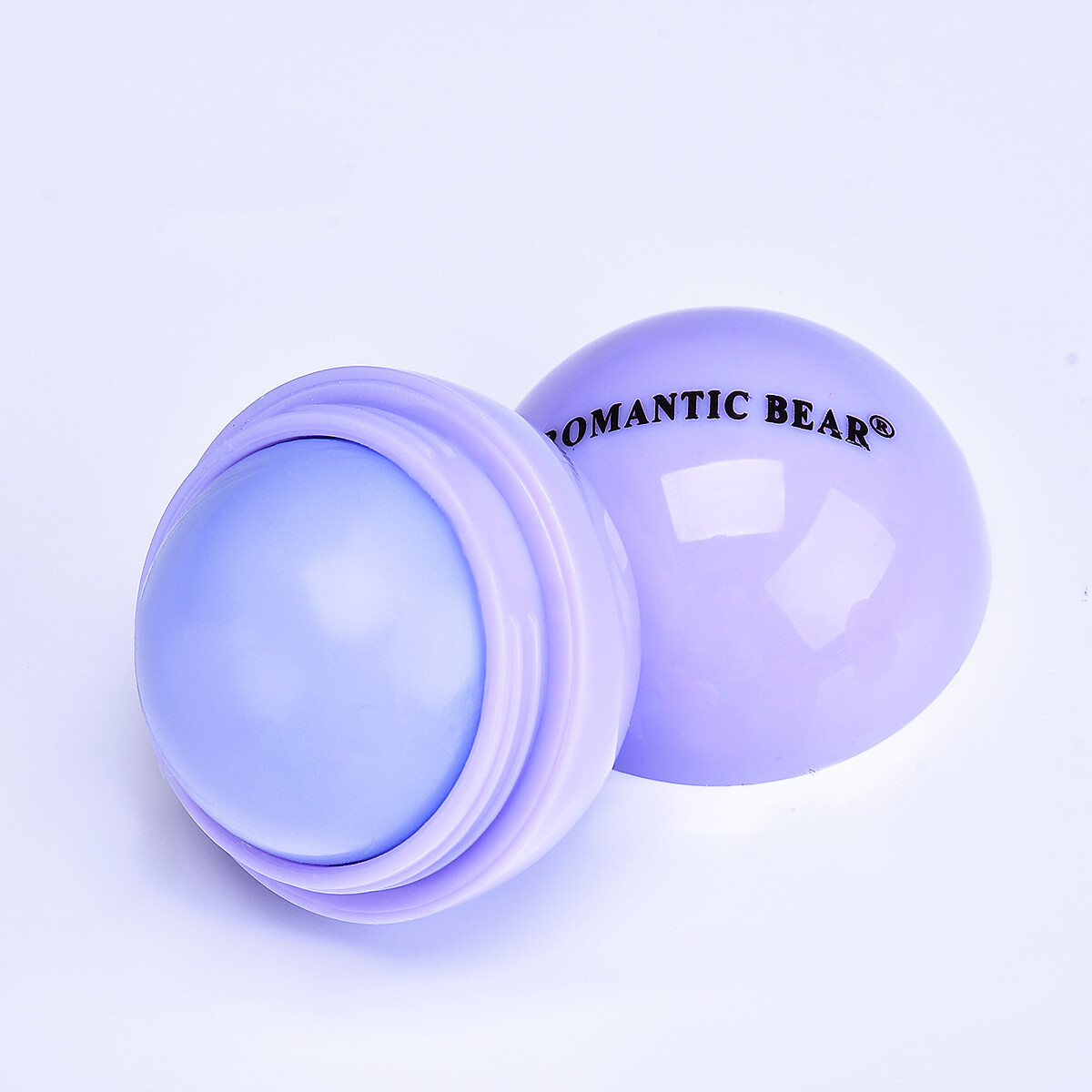 Beautybigbang romantic bear fashion cute ball shaped lip balm deep moisturizing long lasting fruit flavor lipbalm lip care lipstick