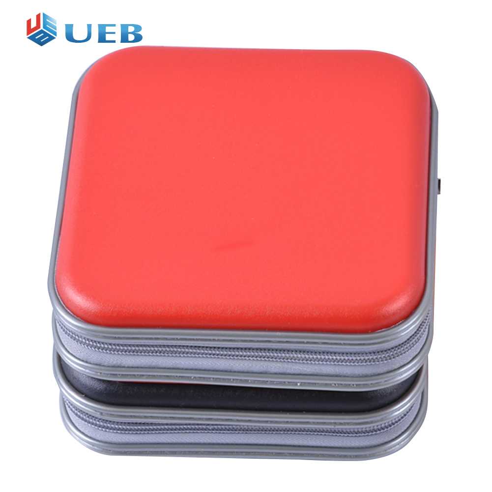Portable 40pcs Capacity Disc CD DVD Wallet Storage Organizer Case Holder