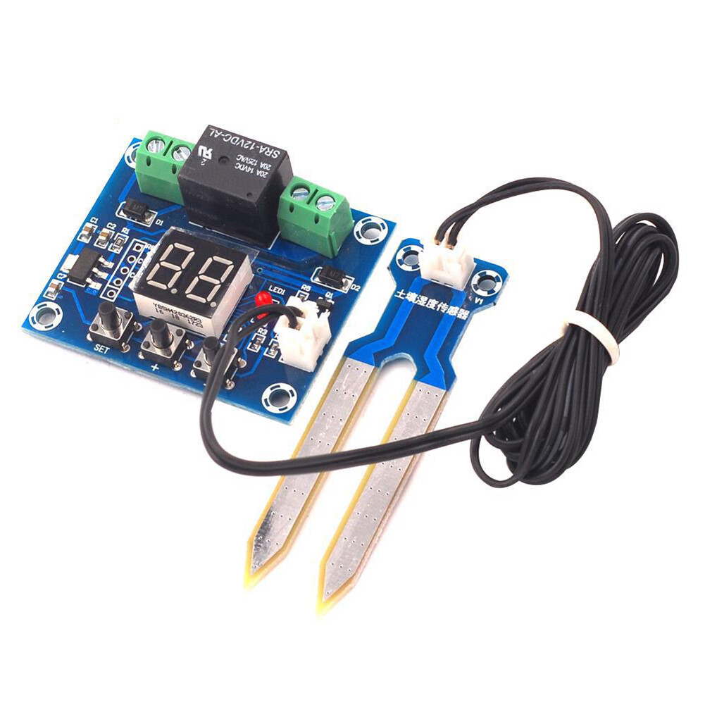 XH-M214 12V Digital Soil Humidity Sensor Controller Professional Irrigation Automatic Water